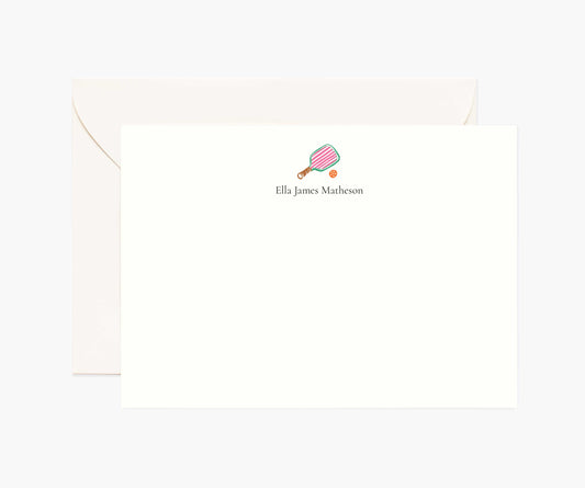 Activities Personalized Stationery  - Pickleball