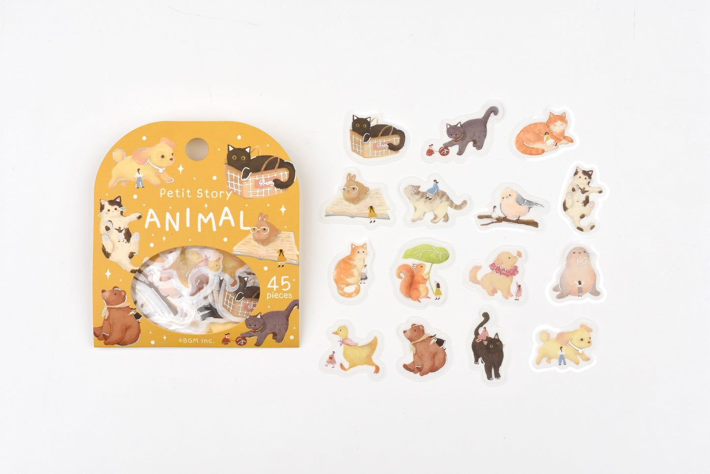 BGM Flake Stickers - Foil Stamping - Petit Story