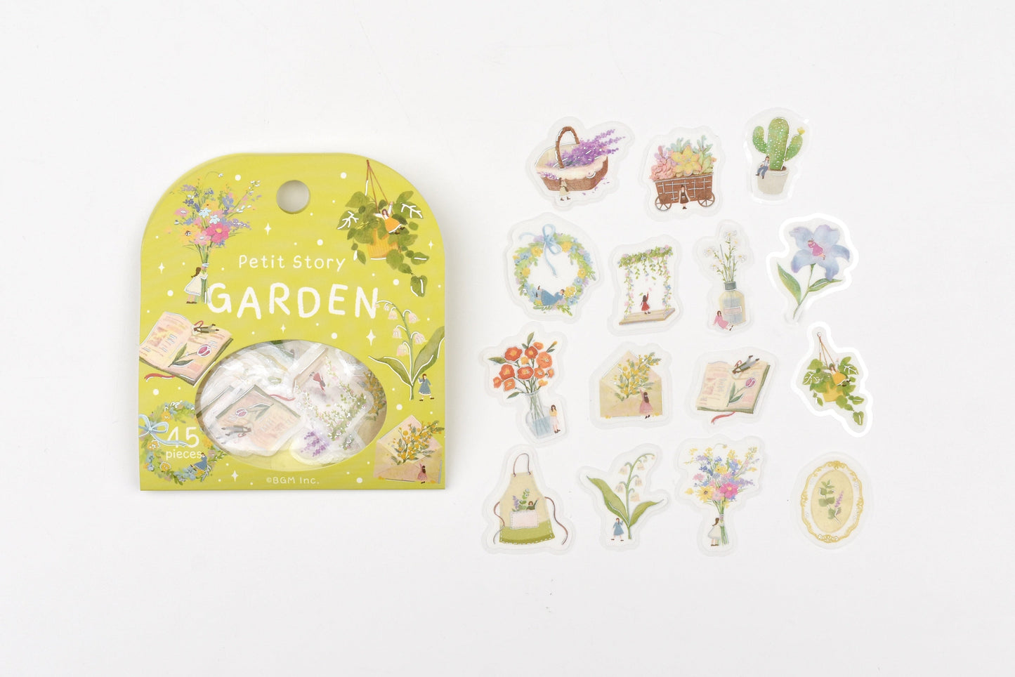 BGM Flake Stickers - Foil Stamping - Petit Story