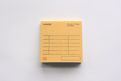 Classiky - Drop Around Receipt Pad