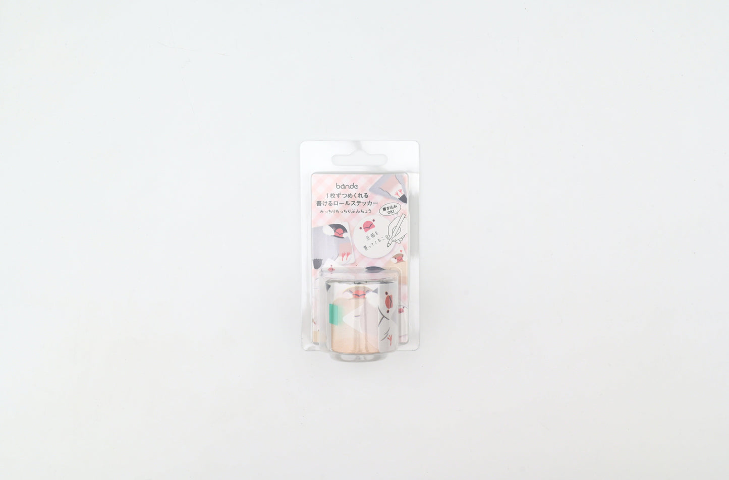 Bande - Writeable Roll Sticker - Plump Java Sparrows