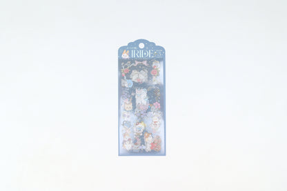 BGM Foil Stamping Iride Sticker Sheets - Fairytale Animals