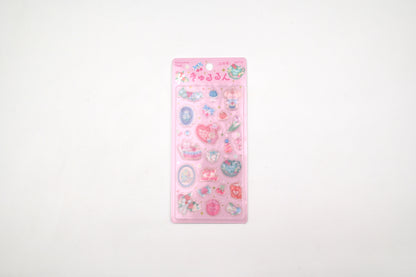 BGM 3D Sticker Sheet - Kyururun - Merci