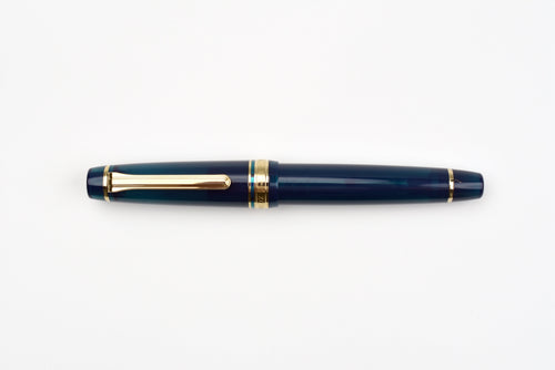 BUNGUBOX Original Oversized Fountain Pen - Fujiyama Blue