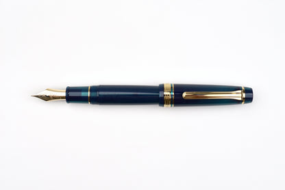 BUNGUBOX Original Oversized Fountain Pen - Fujiyama Blue