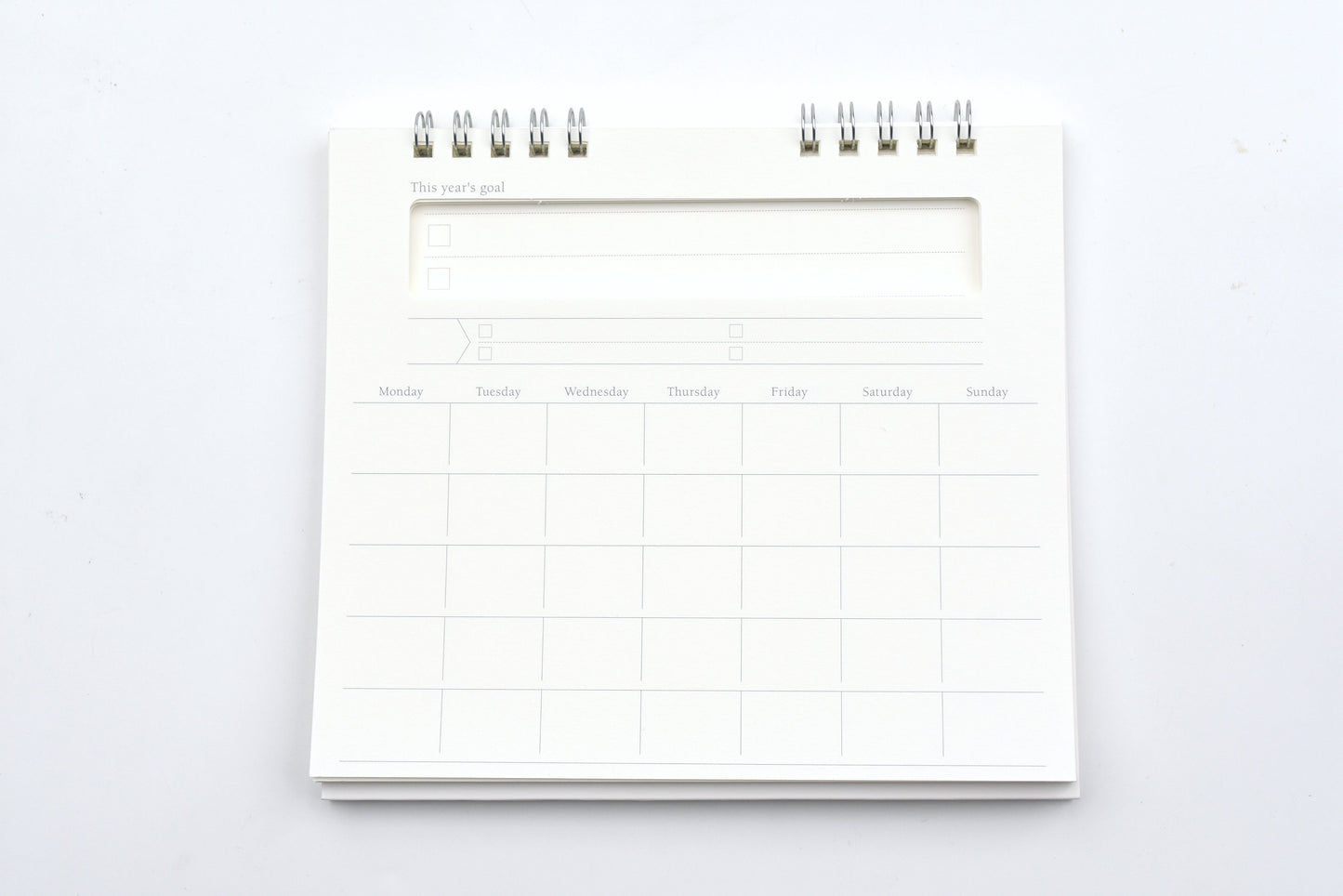 Blueprint Goal Achievement 2-Year Calendar
