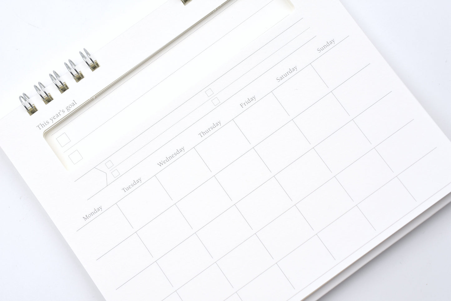 Blueprint Goal Achievement 2-Year Calendar