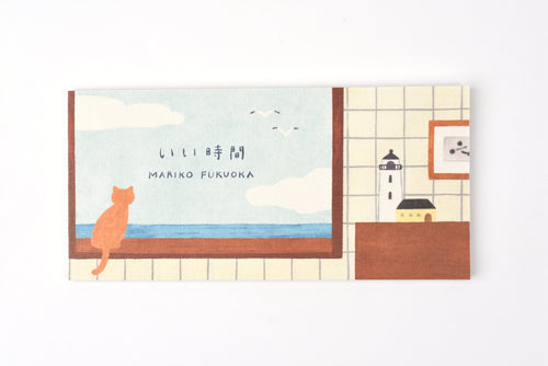 Cozyca - Mariko Fukuoka Note Pad - Good Time