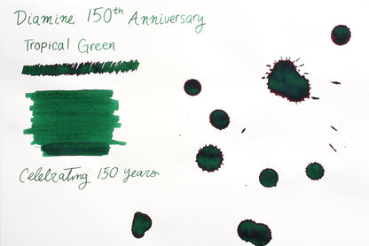 Diamine Fountain Pen Ink - 150th Anniversary Series - Tropical Green