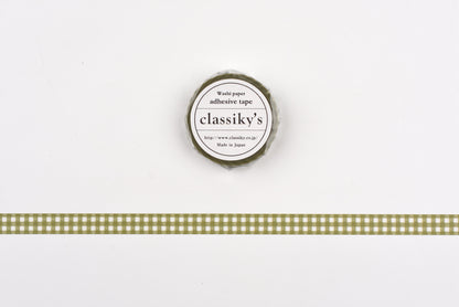 Classiky Masking Tape - Gingham