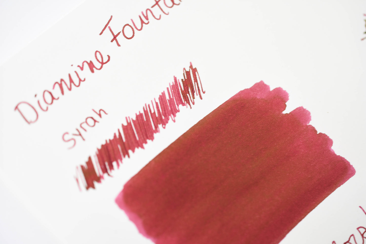 Diamine Fountain Pen Ink - Syrah - 30mL