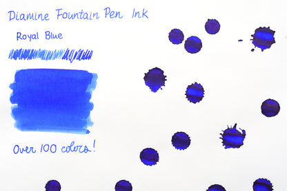 Diamine Fountain Pen Ink - Royal Blue - 30mL