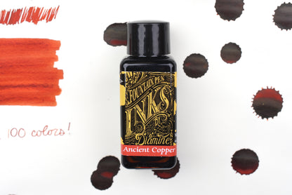 Diamine Fountain Pen Ink - Ancient Copper - 30mL