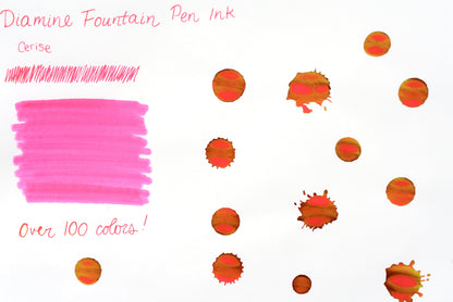 Diamine Fountain Pen Ink - Cerise - 30mL