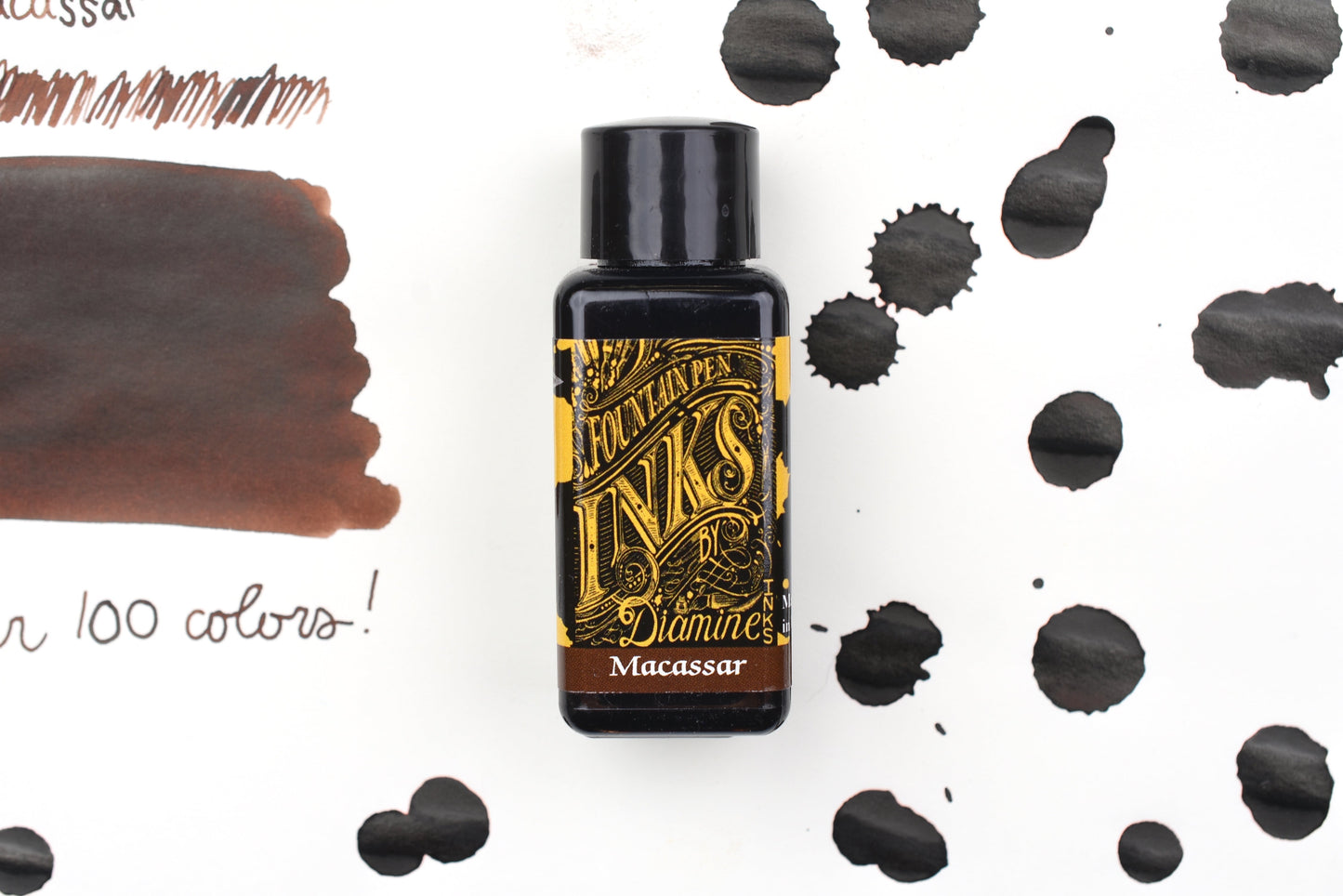 Diamine Fountain Pen Ink - Macassar - 30mL
