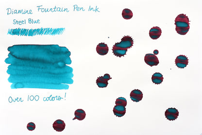 Diamine Fountain Pen Ink - Steel Blue - 30mL