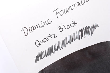 Diamine Fountain Pen Ink - Quartz Black - 30mL