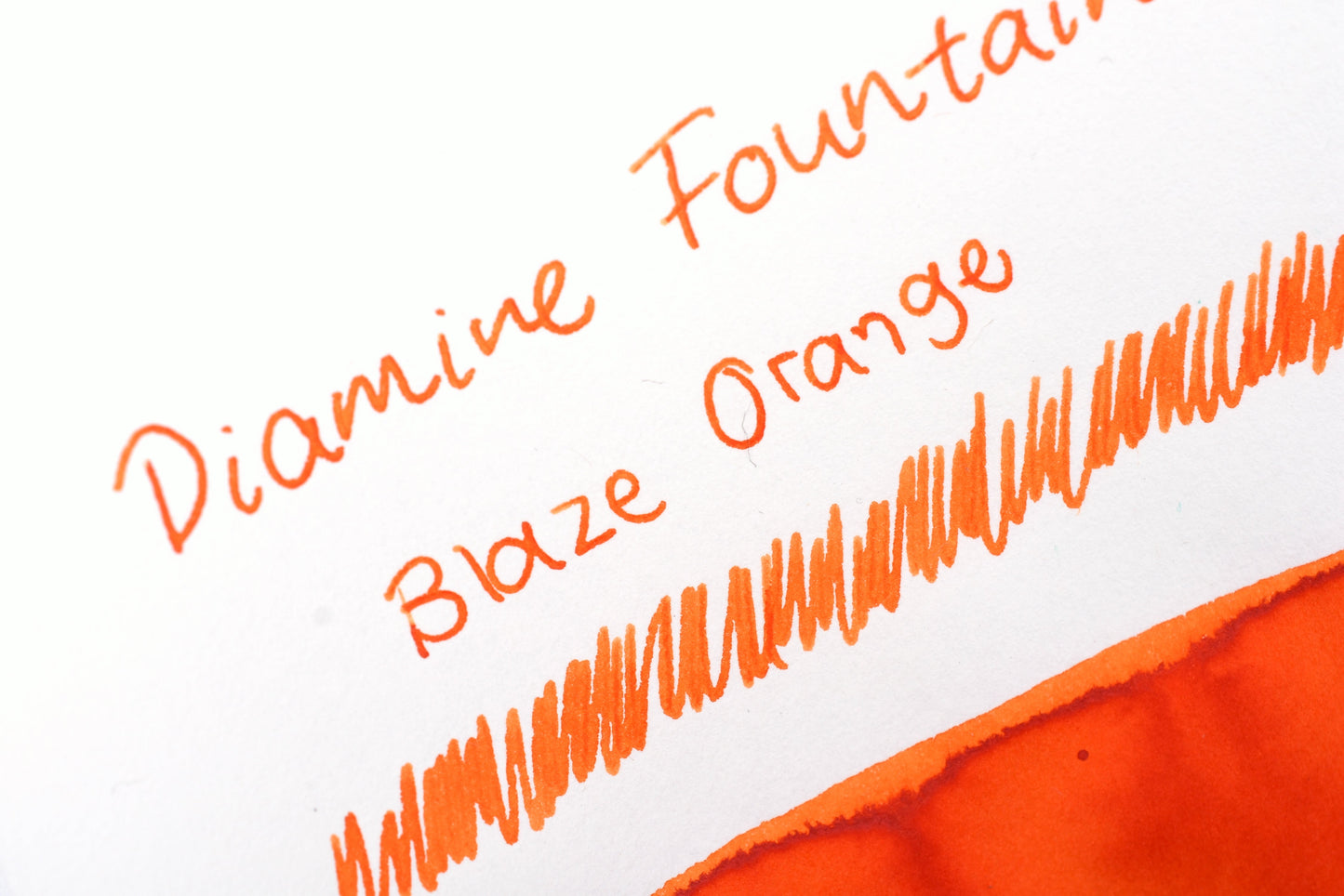 Diamine Fountain Pen Ink - Blaze Orange - 30mL