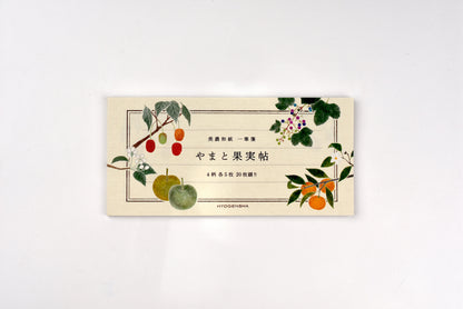 Cozyca - Shikanone - Notepad - Yamato Fruits Book - Horizontal Ruled