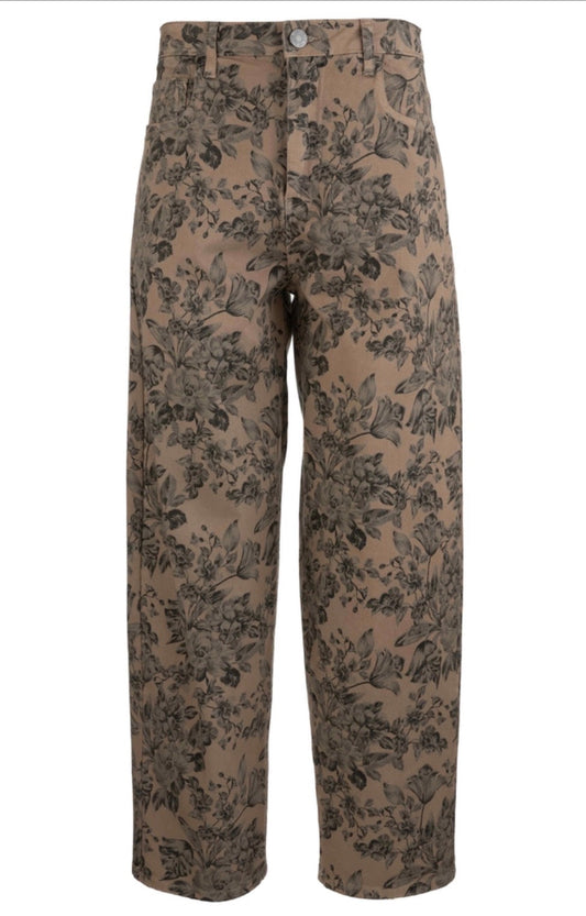 Ashton high rise relaxed fit-sand