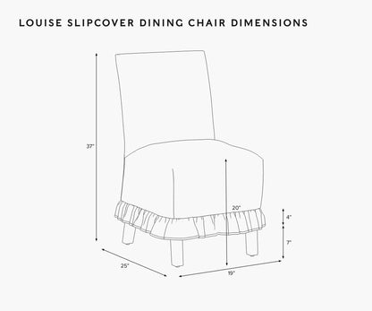 Louise Slipcover Dining Chair - Hawthorne