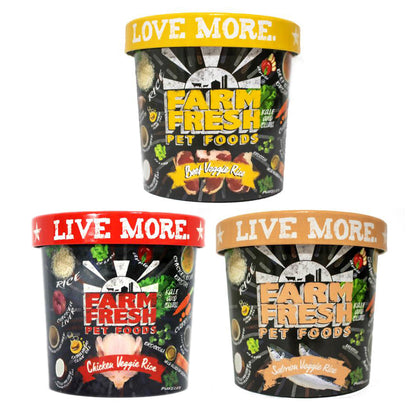 Farm Fresh Veggie Rice Dog Foods