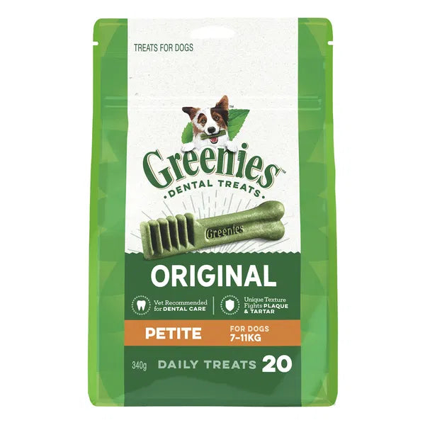 Greenies - Original Dental Dog Treats Petite 7 - 11kg