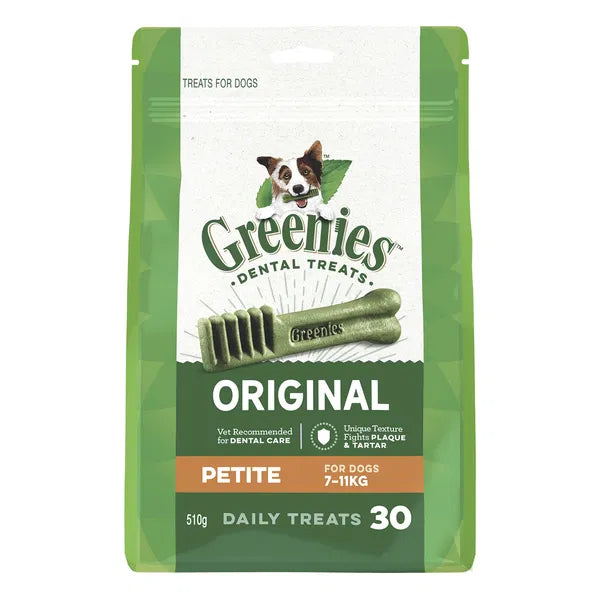 Greenies - Original Dental Dog Treats Petite 7 - 11kg