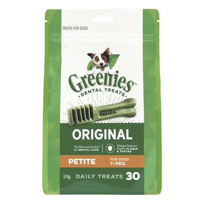 Greenies - Original Dental Dog Treats Petite 7 - 11kg
