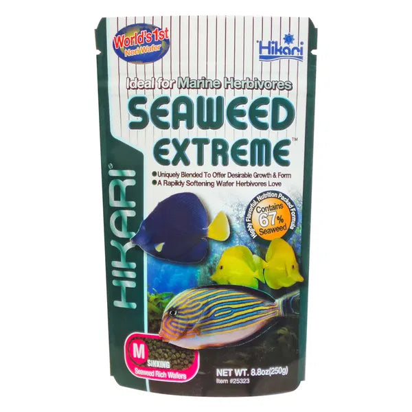 Hikari - Seaweed Extreme Marine Herbivores Fish Food Medium Wafers