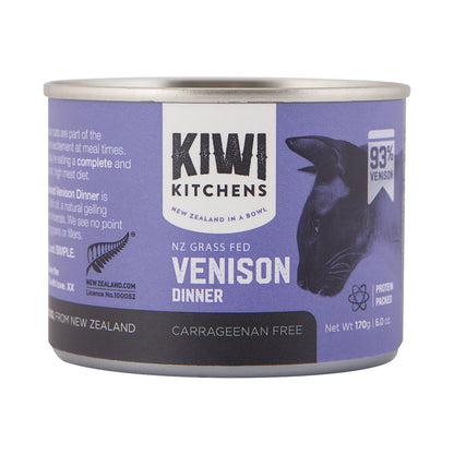 Kiwi Kitchens - Canned Cat Food Venison Dinner