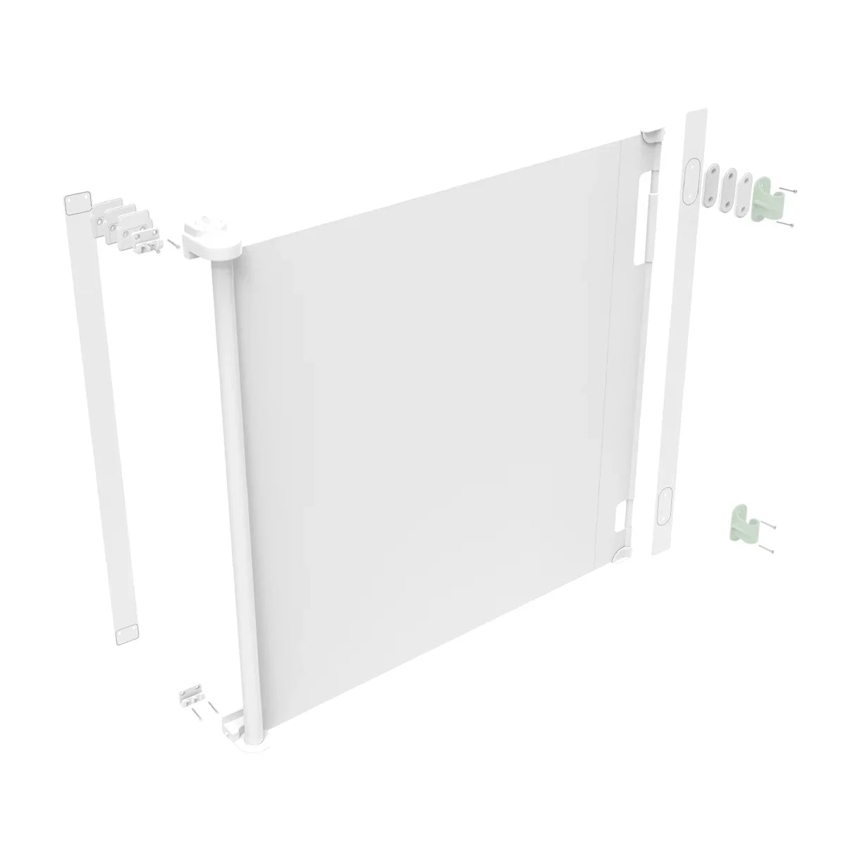 Hakuna Pets - Paw Proof Retractable Dog Gate - Catch Mount Kit