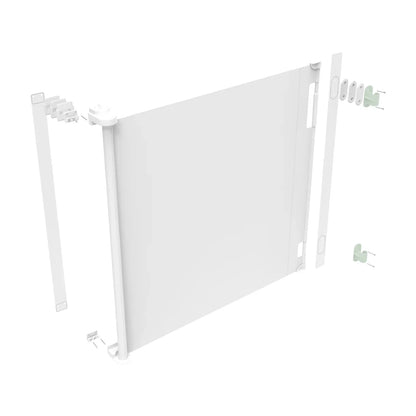 Hakuna Pets - Paw Proof Retractable Dog Gate - Catch Mount Kit