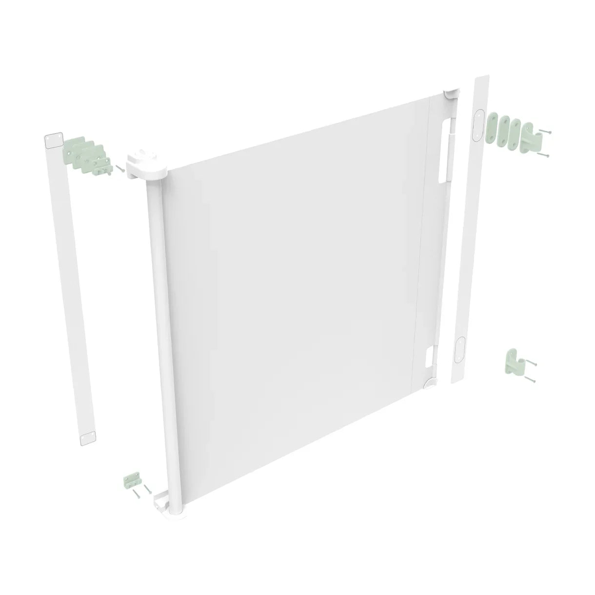 Hakuna Pets - Paw Proof Retractable Dog Gate - Mounting Kit