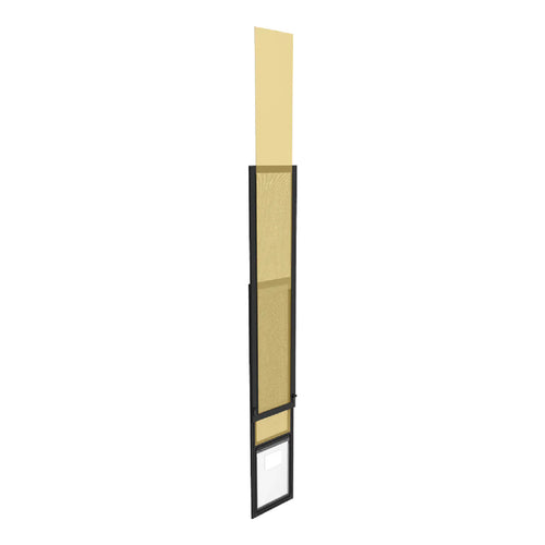 Hakuna Pets - Mesh Patio Pet Door (2025) - Clear Weather Resistant Panels