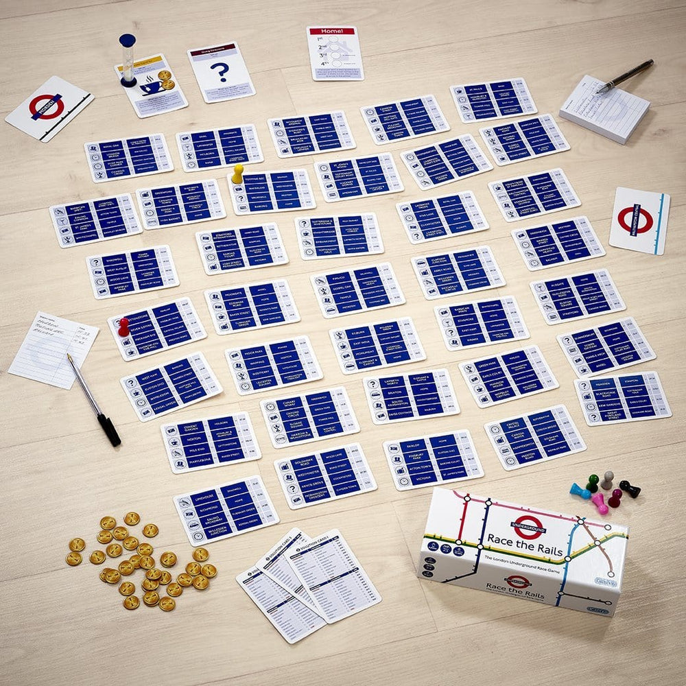 Race The Rails - TFL London Underground Family Game