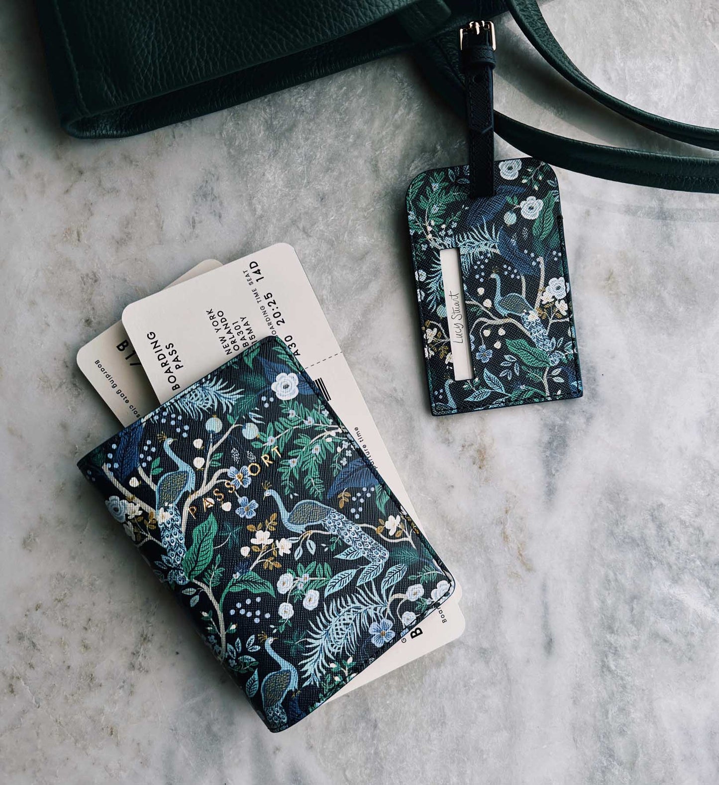 Passport Holder - Peacock
