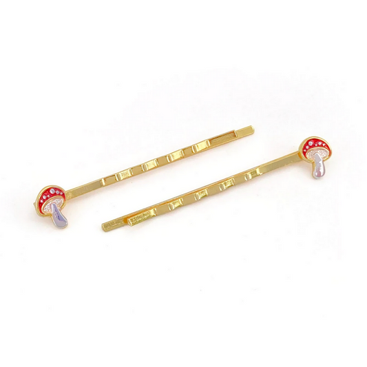 Amanita Hairpins