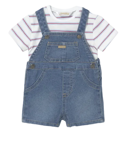 2pc Overalls and Tee Set | Mayoral