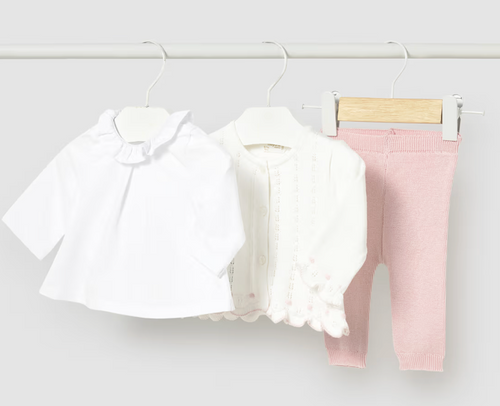 3-Piece Knit Set-Quartz | Mayoral