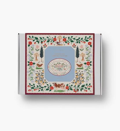 Large Porcelain Serving Platter - Home Sweet Home