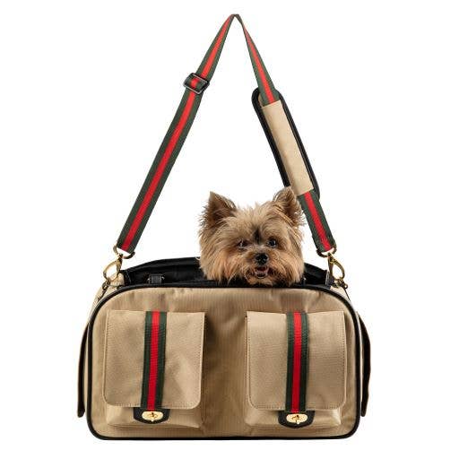Petote - Marlee 2 Khaki with Stripe