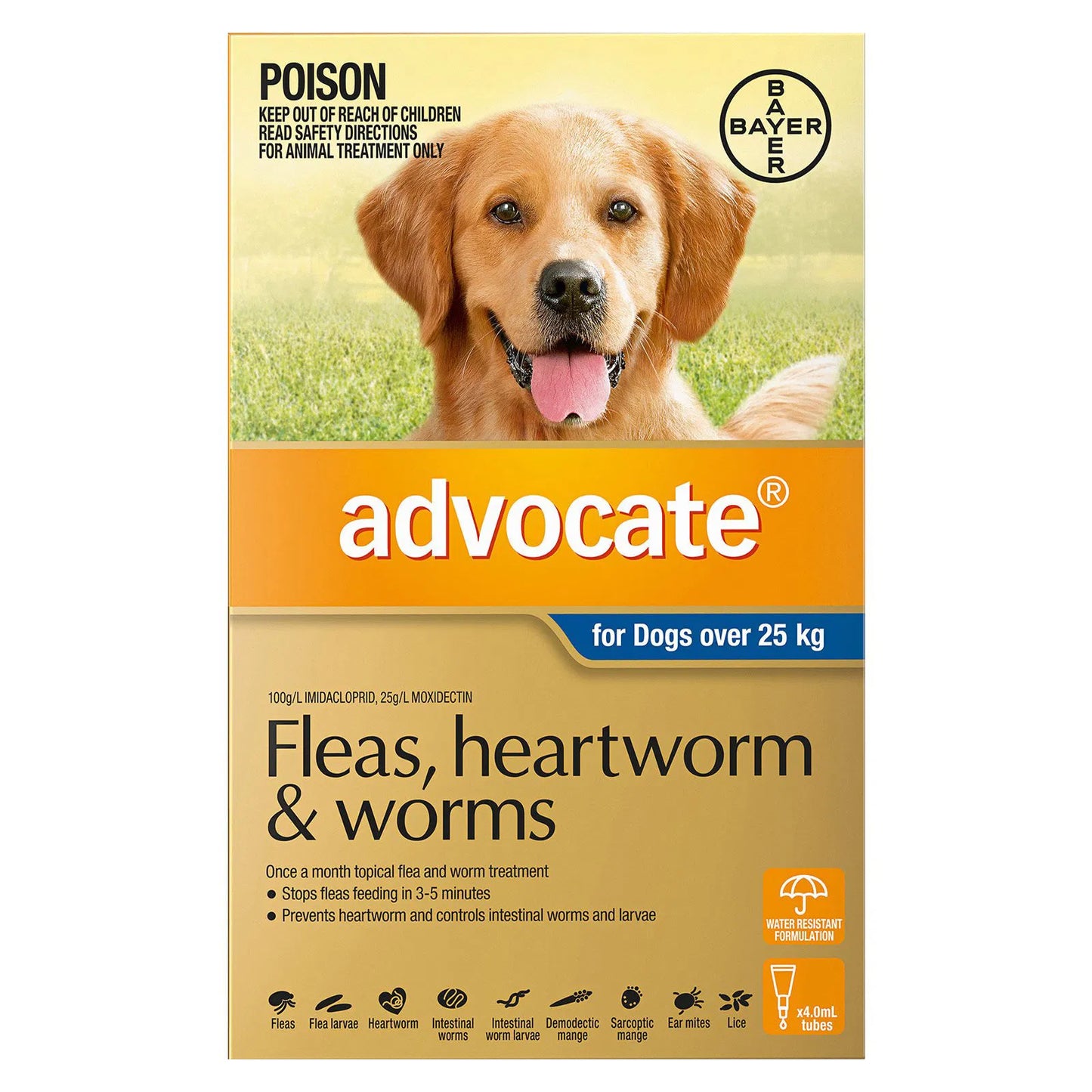 Advocate - For Dogs Over 25 Kg (Extra Large Dogs) Blue