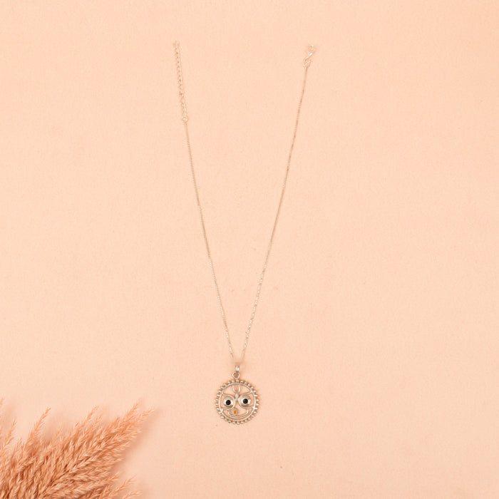 92.5 sterling silver Anvaya Jagannath Ji Auspicious Pendant, view 6