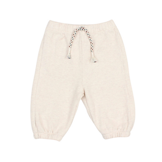 Baby Soft Fleece Jogger Ecru Melange