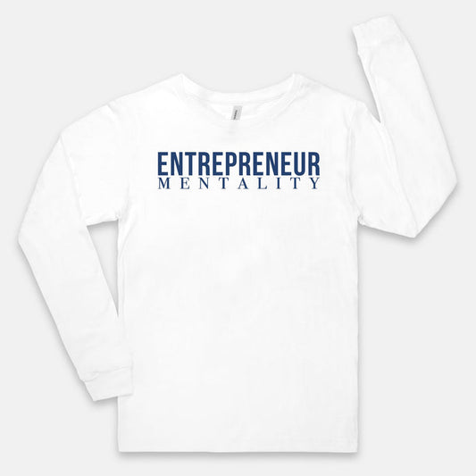 Embody entrepreneurial spirit with the Bella Canvas Unisex Jersey Long Sleeve Tee 3501 - Entrepreneur Mentality, from Designs On The Go. Elevate your style with a design that reflects your drive and ambition, showcasing your commitment to success effortlessly.