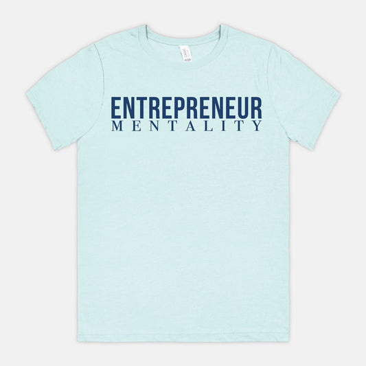 Embody entrepreneurial spirit with Bella Canvas Unisex Tee 3001CVC - Entrepreneur Mentality, from Designs On The Go. Elevate your style with a design that reflects your drive and ambition, showcasing your commitment to success effortlessly.