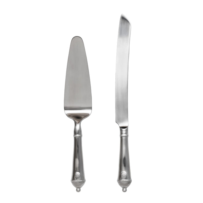 Berry & Thread Bright Satin Cake Server Set