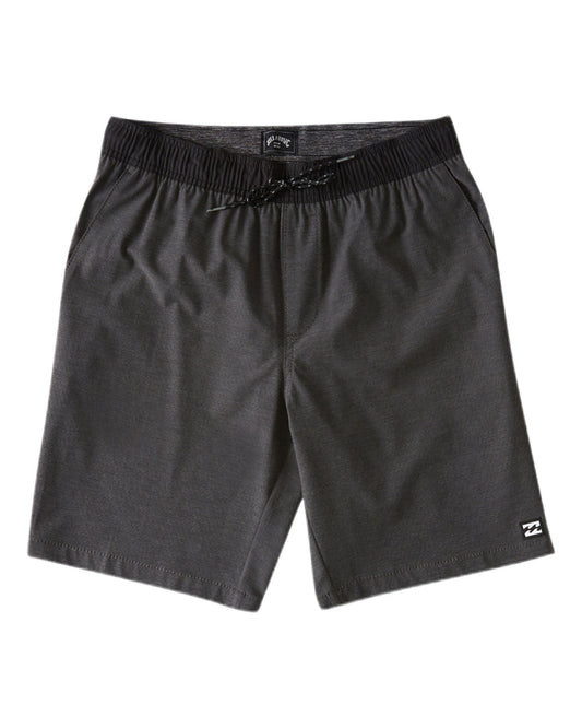 Billabong Boy's Crossfire Elastic Submersible 16" Shorts|ABBWS00122ALTYS,ABBWS00122ALTYM,ABBWS00122ALTYL