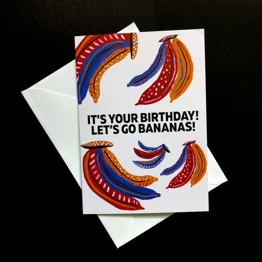 Birthday Bananas Card